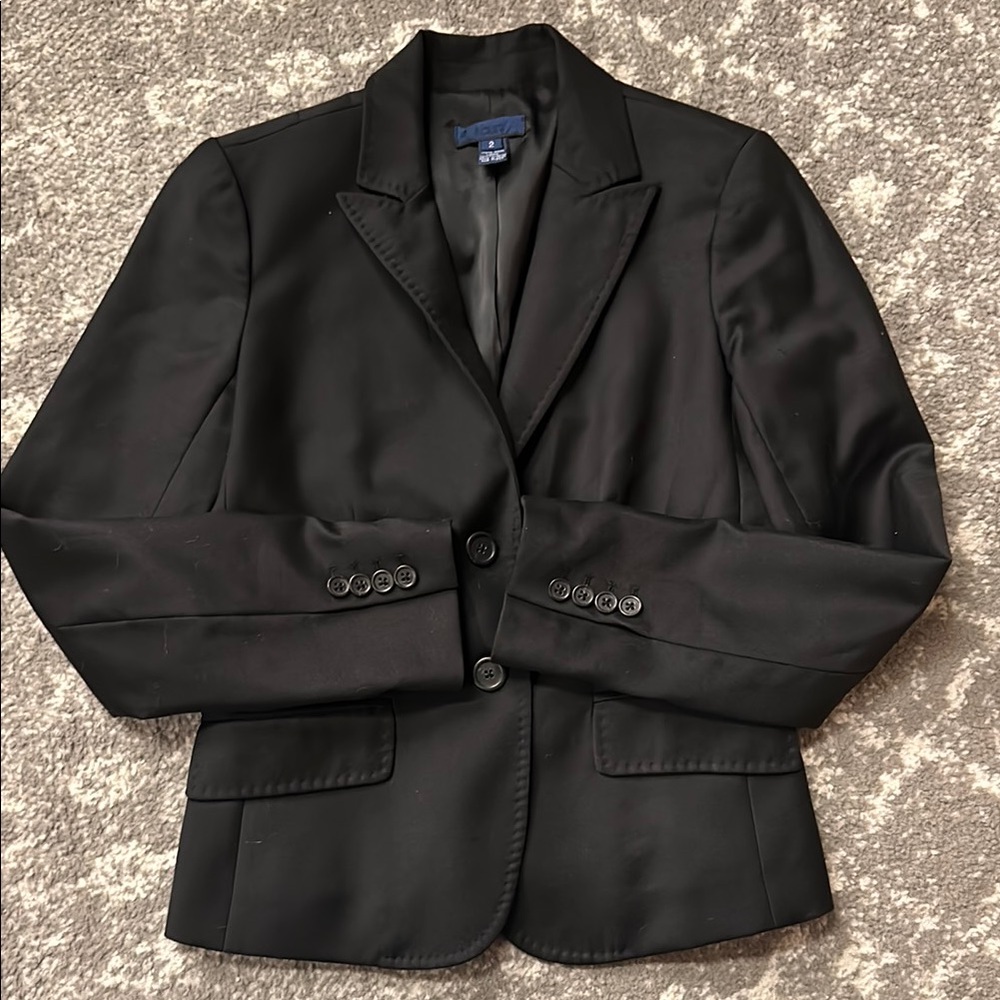 J. Crew Black Blazer